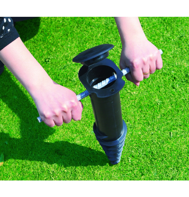 Zahradní sušák na prádlo GOBI šedý