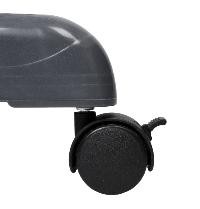 Stojící sušák na prádlo na kolečkách SONORA šedý