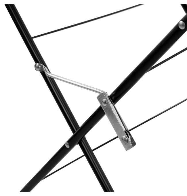 Stojací sušák na prádlo ARAL černý