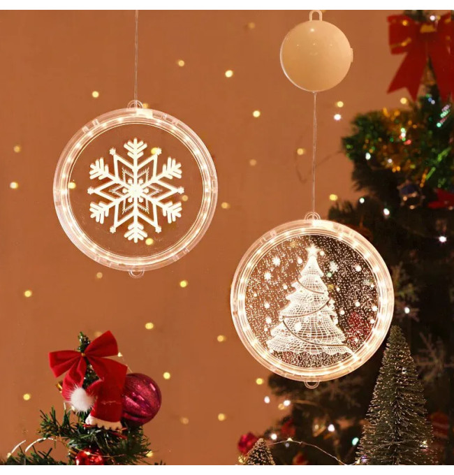 Sváteční LED dekorace - 311382A zvonek