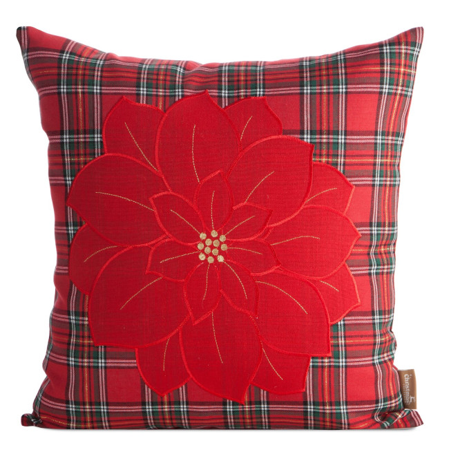 Povlak na polštář CHRISTMAS 164 červená / zelená