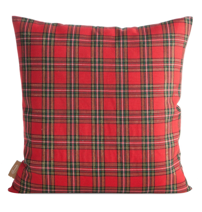 Povlak na polštář CHRISTMAS 165 červená / bílá