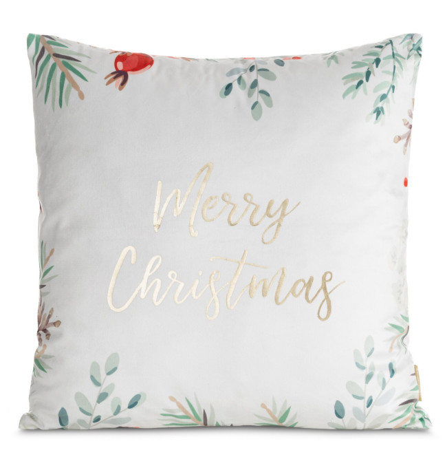Povlak na polštář CHRISTMAS 235 zelený / bílý