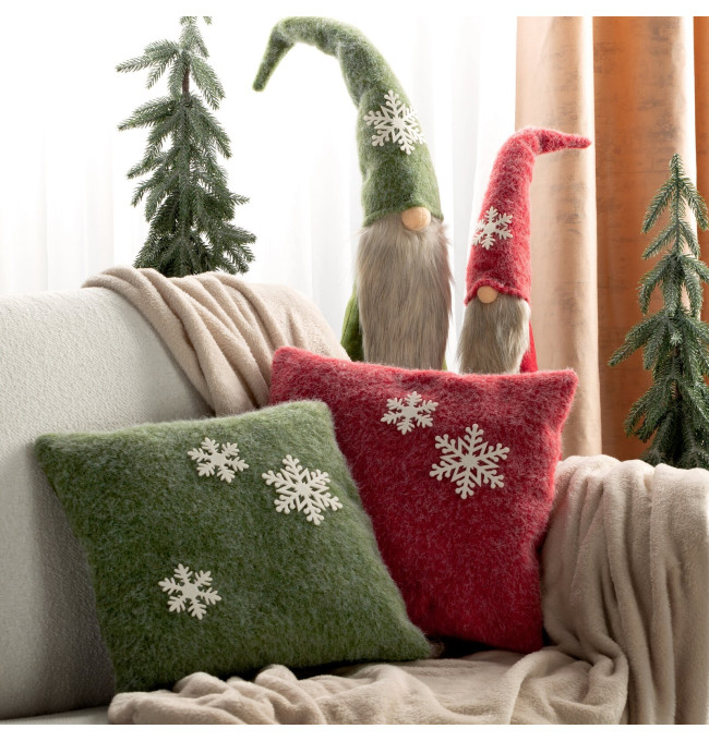 Povlak na polštář CHP 83A červený / bílý