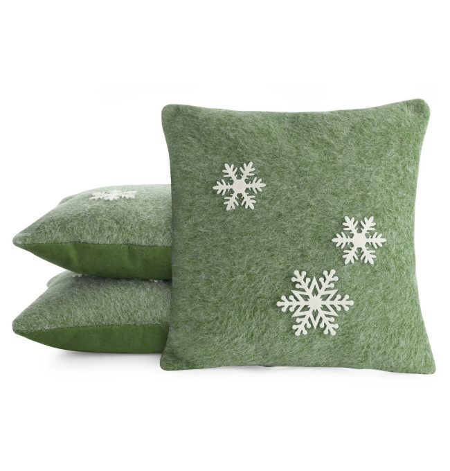 Povlak na polštář CHP 83B zelený / bílý