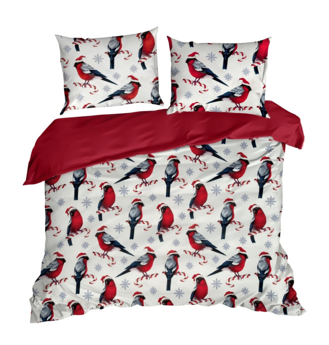 Ložní souprava MELODY s ptáčky