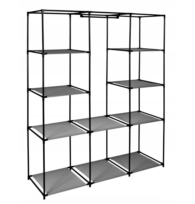 Šatní skříň MIRA MAXI antracitová