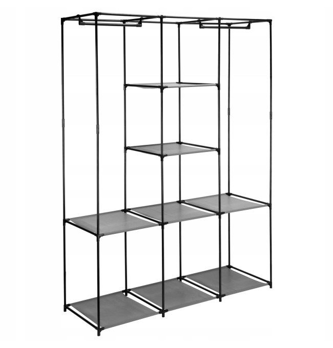 Šatní skříň SONIA antracitová