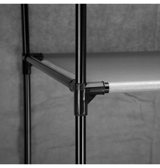 Šatní skříň SONIA antracitová