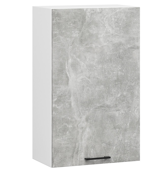 Horní kuchyňská skříňka OLIWIA W50 H720 bílá / beton