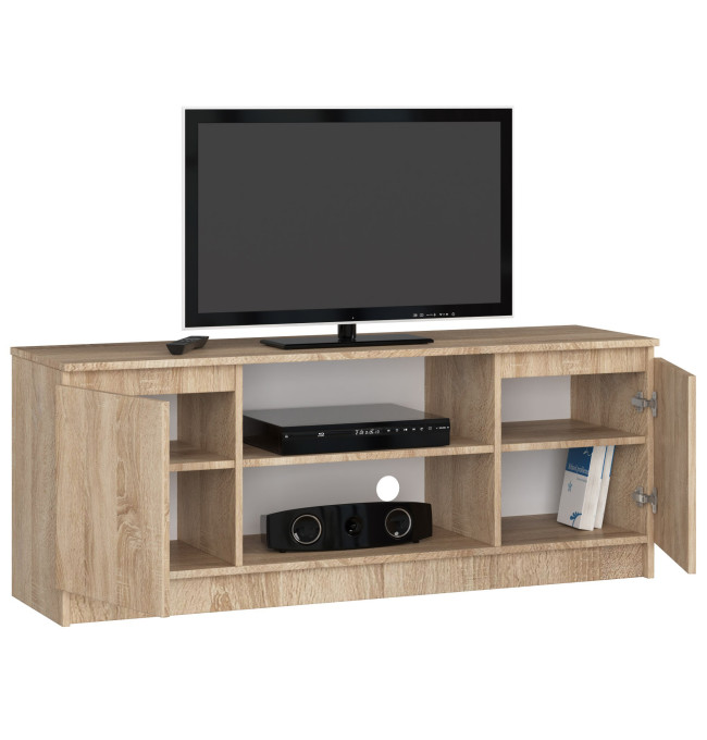 Stolek pod TV RTV 140 2D 1P sonoma
