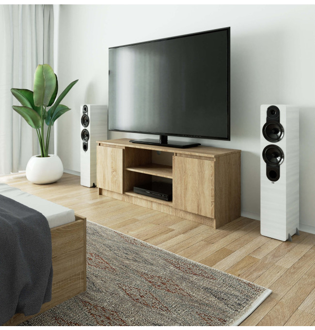 Stolek pod TV RTV 140 2D 1P sonoma