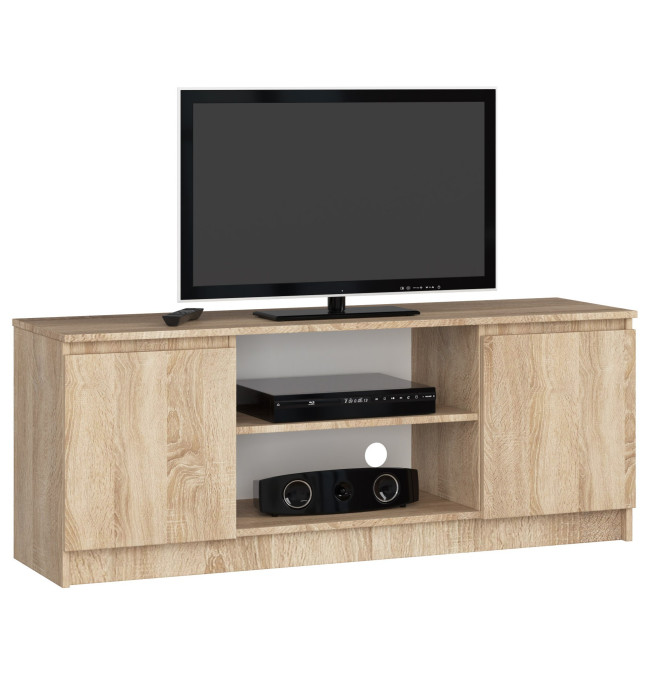 Stolek pod TV RTV 140 2D 1P sonoma