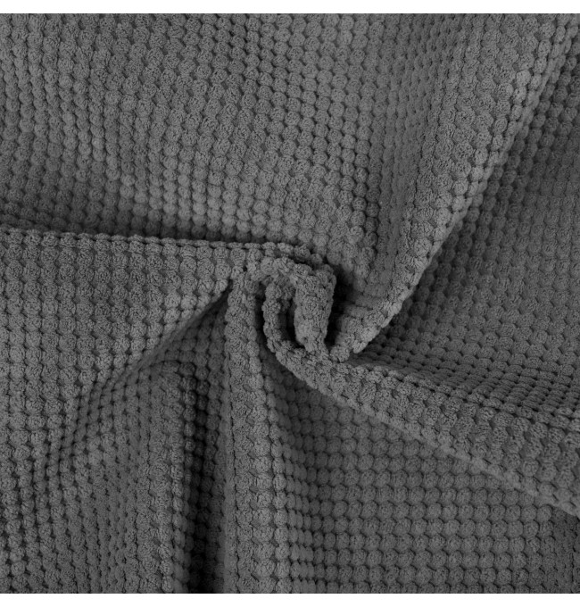 Čtvercový polštář DOT šedý