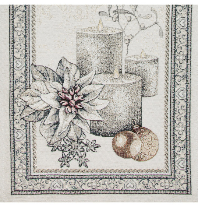 Ubrus GOB CANDL popelový / stříbrný