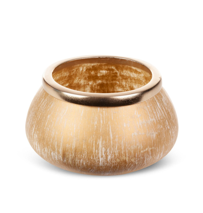 Dekorativní miska FENA 01 zlatá