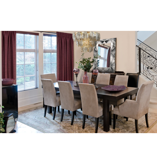 Dekorativní miska NIKOL 02 burgundy