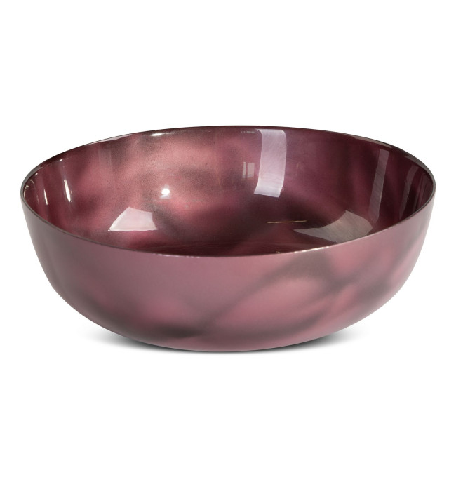 Dekorativní miska NIKOL 02 burgundy