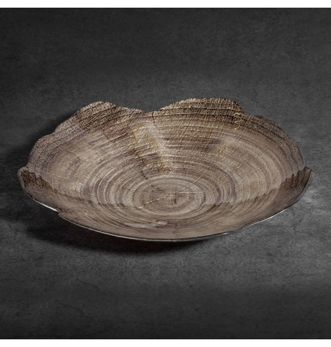 Dekorativní miska PARI 03 hnědá / béžová