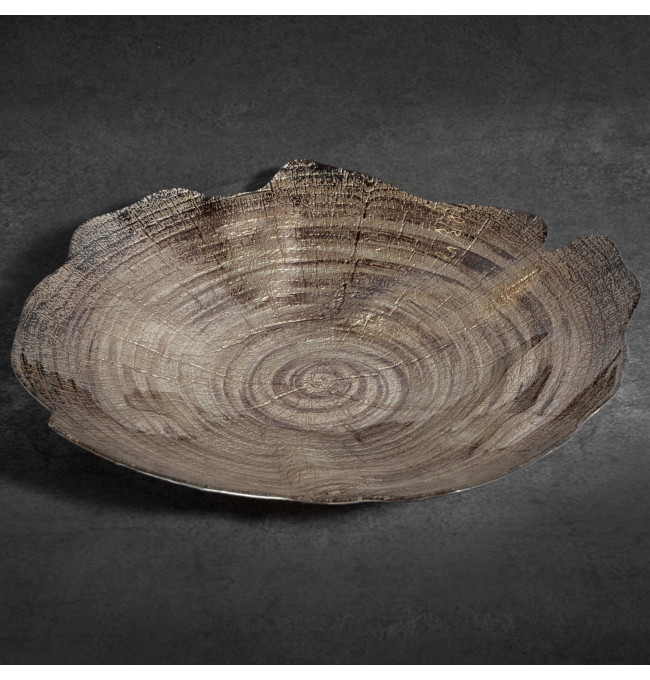 Dekorativní miska PARI 04 hnědá / béžová