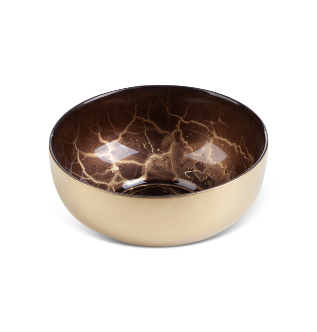 Dekorativní miska SUZI 01 zlatá