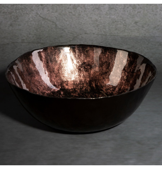 Dekorační miska PATI 02 hnědá / černá