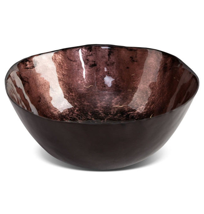 Dekorační miska PATI 02 hnědá / černá