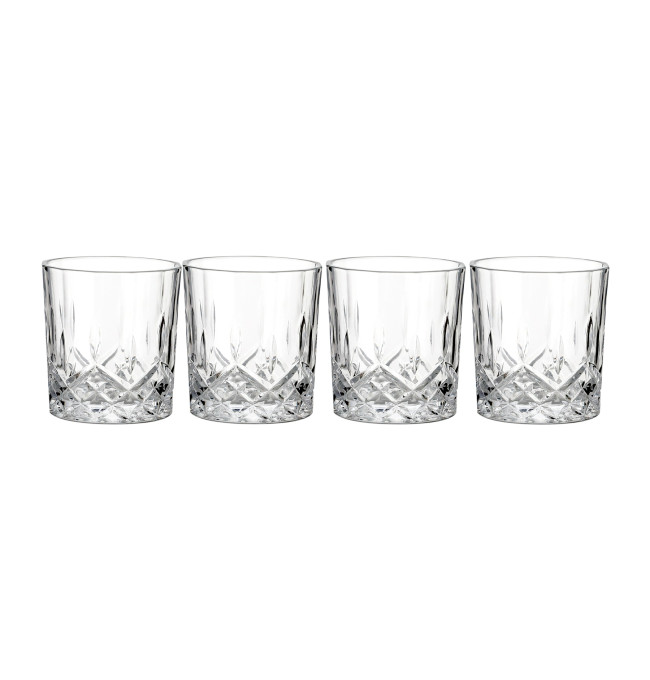 Sada čtyř sklenic JAQIN průsvitná ALL 983027 200 ml