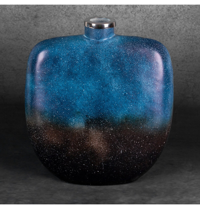 Váza CAREN 04 modrá / hnědá