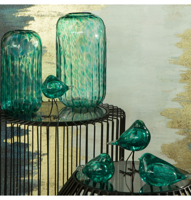 Váza GALINA2 01 tyrkysová