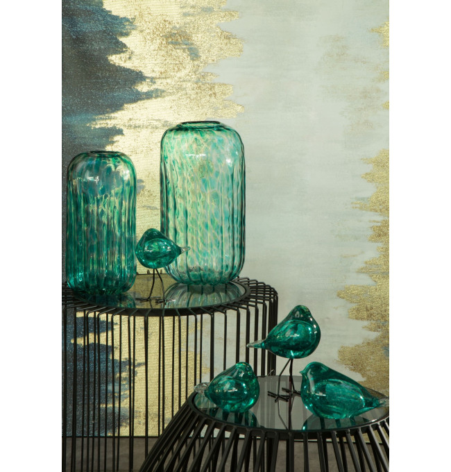 Váza GALINA2 01 tyrkysová