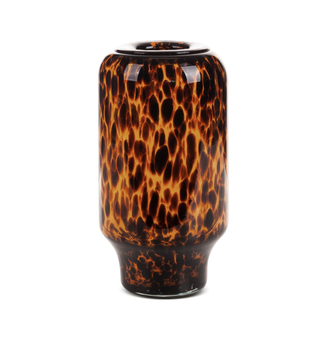 Váza LANA 02 černá / oranžová