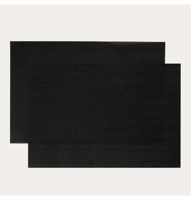 Podložka pod talíř CLASIC černá 761515 (2 ks)