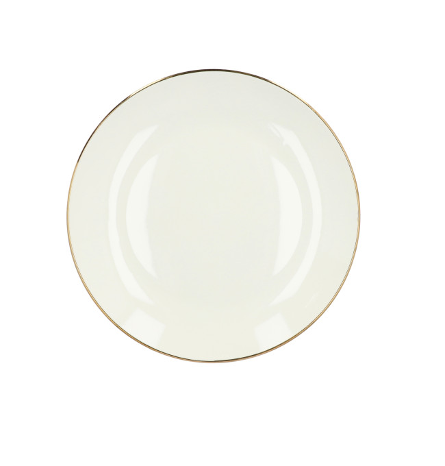 Talíř AURO obědový, se zlatým okrajem ALL 991992