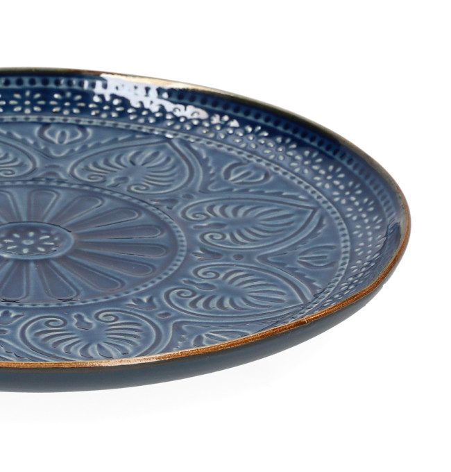 Dezertní talíř INDIE granátový ALL 974926