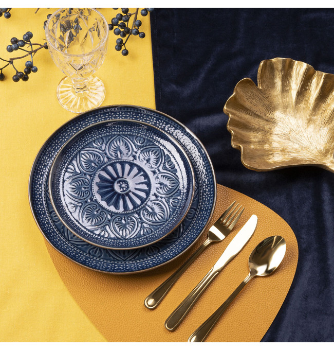 Dezertní talíř INDIE granátový ALL 974926