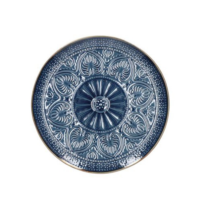 Dezertní talíř INDIE granátový ALL 974926