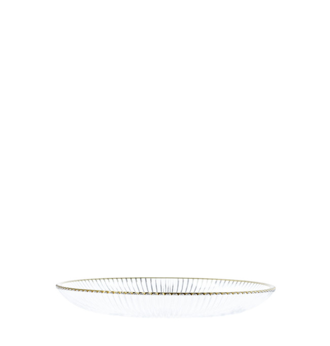 Dezertní talíř MEGALO se zlatým okrajem ALL 807195