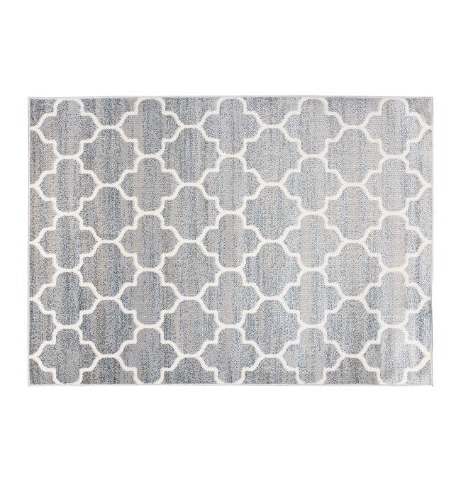 Koberec MIA 4496B šedý / krémový