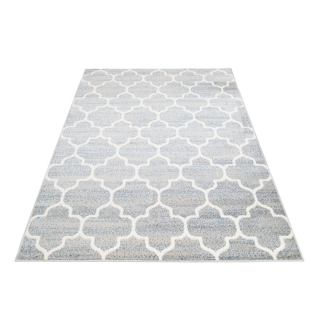 Koberec MIA 4496B šedý / krémový