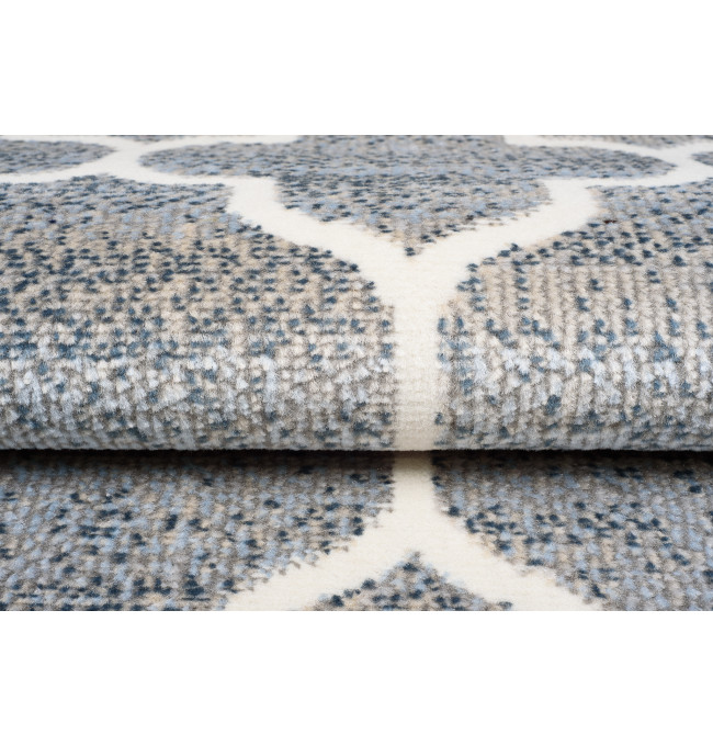 Koberec MIA 4496B šedý / krémový