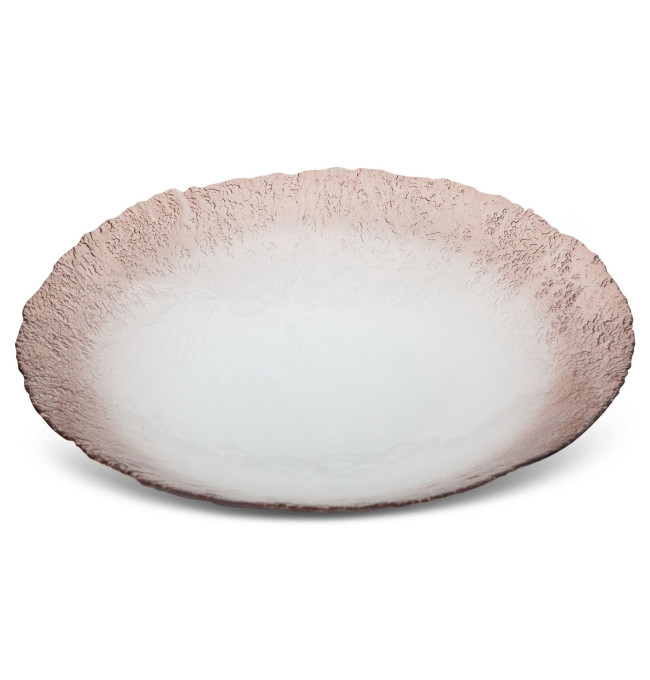 Dekorační miska SEVILLE 2 krémová / hnědá