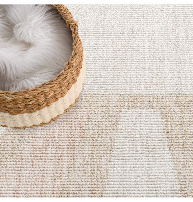 Koberec Clasico 9152 růžový kruh