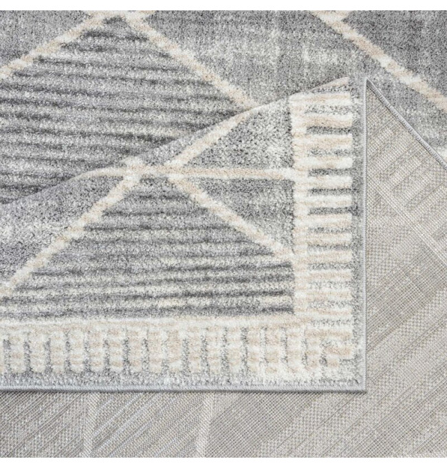 Koberec Flair 178 kruh šedý