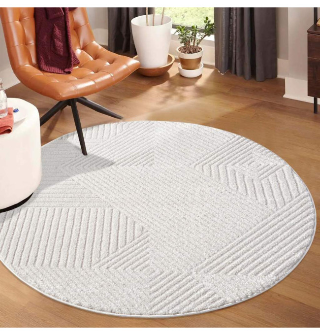 Koberec Lounge 0632 krémový kruh