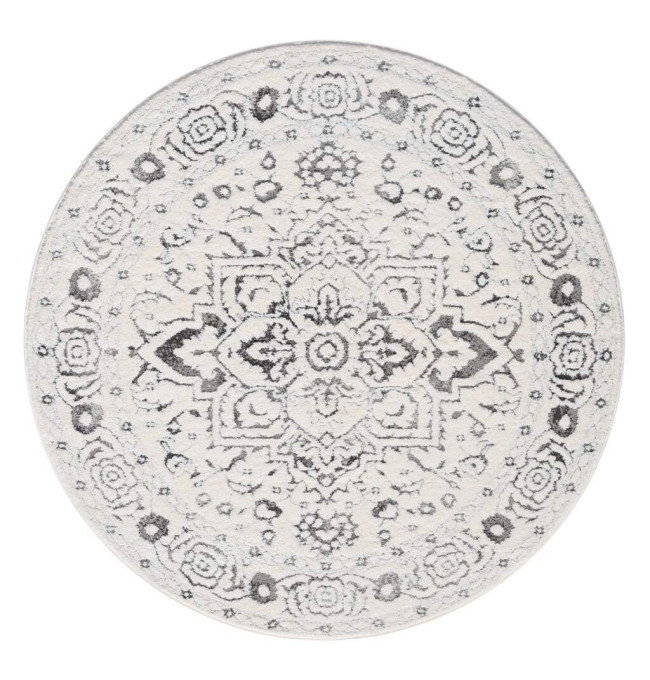 Koberec Lounge 0638 šedý kruh