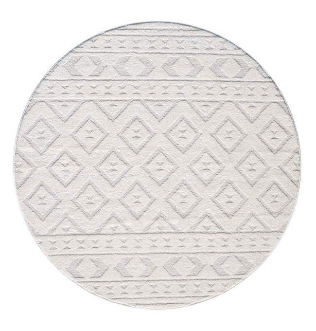 Koberec Lounge 9999 krémový kruh