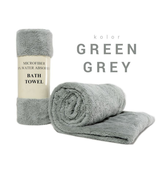 Ručník BATH TOWEL GREEN GREY