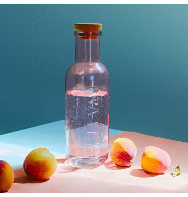 Karafa MAEVE růžová s korkem 891026 1L