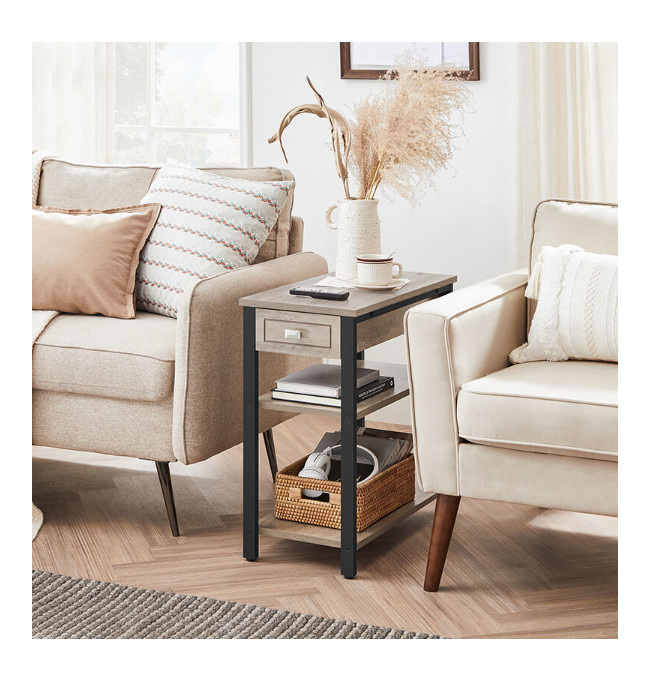 Úzký stolek se zásuvkou LET313B02